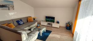 TV a/nebo společenská místnost v ubytování Apartment Lorena