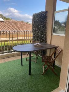 Balkón alebo terasa v ubytovaní A LA DECOUVERTE DE NICE