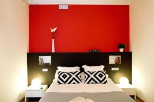 Posteľ alebo postele v izbe v ubytovaní Feelathome Center Apartments