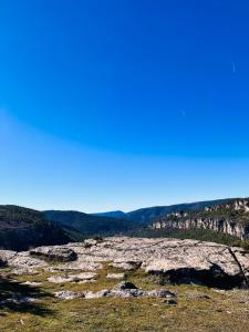 a view from the top of a mountain at LA COLMENA in Cañizares