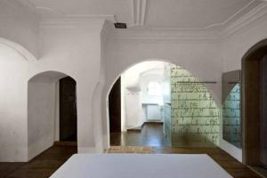 Posteľ alebo postele v izbe v ubytovaní Turmhotel