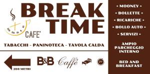 Certifikát, hodnocení, plakát nebo jiný dokument vystavený v ubytování B&B Caffè