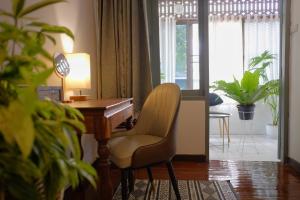 Posezení v ubytování Inn Oon Villa