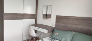 Llit o llits en una habitació de Skyhouse BSD 2 Bedroom & Studio Apartments - Perfect for ICE BSD Events