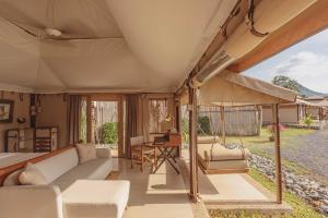 Aladdin Luxury Camp Phuket的休息区
