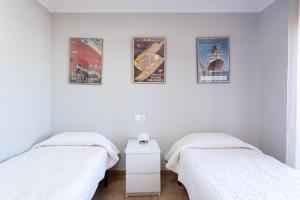 Posteľ alebo postele v izbe v ubytovaní Home2Book Ático Sotavento La Tejita, Pool