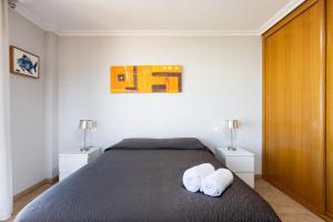 Posteľ alebo postele v izbe v ubytovaní Home2Book Ático Sotavento La Tejita, Pool