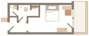 Plano de Hotel Alpenhof