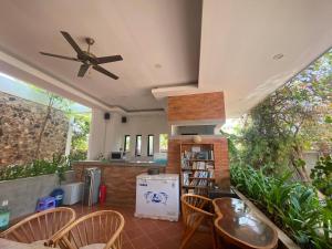 Kuchyň nebo kuchyňský kout v ubytování Siemreap City Residence