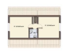 Grundriss der Unterkunft Ferienhaus Seestern