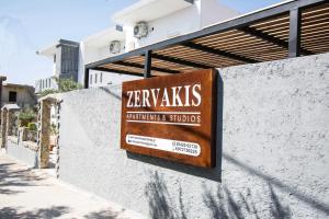 Certifikát, hodnocení, plakát nebo jiný dokument vystavený v ubytování Zervakis Apartments
