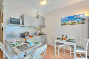 A kitchen or kitchenette at Apartments Gelsomino, Orchidea and Magnolia