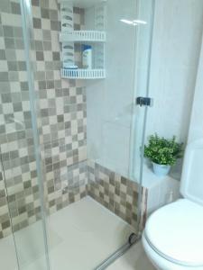 A bathroom at Sol Paraiso