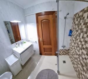 A bathroom at Sol Paraiso