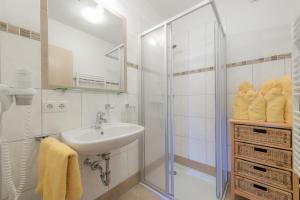 Kúpeľňa v ubytovaní Alpenjuwel Appartements + 13 fotografií