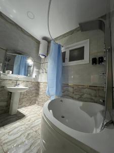 Vannituba majutusasutuses Lucky Hostel