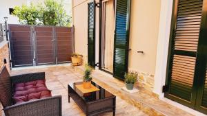 Patio nebo venkovní prostory v ubytování PIERI HOUSE CORFU