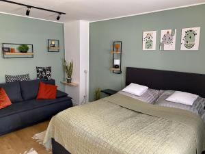 Posezení v ubytování Újhely vára Apartman