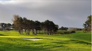 Golf pri dovolenkovom dome alebo okolí