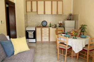 Kuchyň nebo kuchyňský kout v ubytování Aurora Apartments