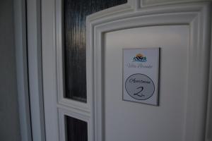 Certifikát, hodnocení, plakát nebo jiný dokument vystavený v ubytování Villa Branko