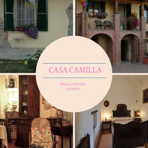 a collage of photos of a house at B&B Casa Camilla - Affitti Brevi Italia in Niella Tanaro