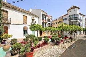 Bygningen som lejligheden ligger i