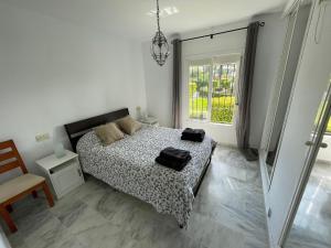 Posteľ alebo postele v izbe v ubytovaní Piso Miraflores