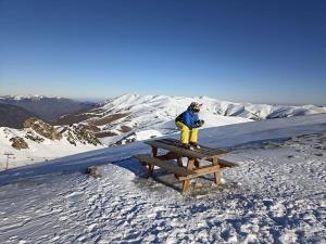 Maison de montagne au calme avec cheminée v zime
