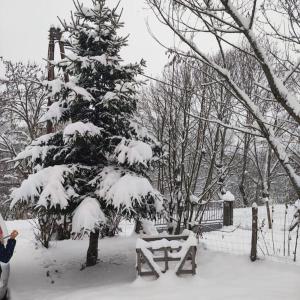 Maison de montagne au calme avec cheminée v zime