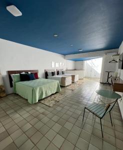 Kuchyň nebo kuchyňský kout v ubytování Hotel Casa Paradiso Guarujá