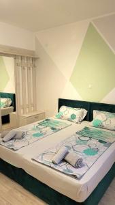 Ένα ή περισσότερα κρεβάτια σε δωμάτιο στο Villa Stedar
