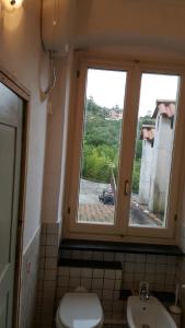 Koupelna v ubytování Rural House Rondini