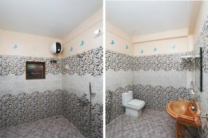 Koupelna v ubytování Hotel O Aradhya Residency