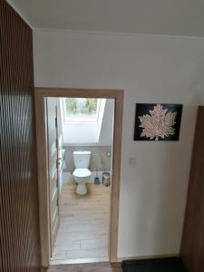 A bathroom at APARTMÁNY PIETRO