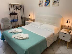 Postel nebo postele na pokoji v ubytování Casa vacanza Scala dei Turchi