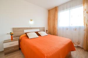 Posteľ alebo postele v izbe v ubytovaní Schöne Wohnung mit Pool , Wi-Fi und privat Garage