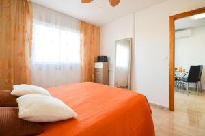 Posteľ alebo postele v izbe v ubytovaní Schöne Wohnung mit Pool , Wi-Fi und privat Garage