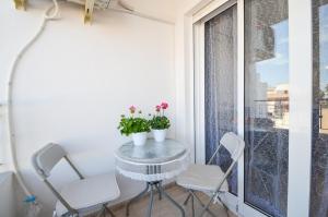 Balkón alebo terasa v ubytovaní Schöne Wohnung mit Pool , Wi-Fi und privat Garage