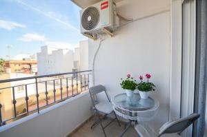 Balkón alebo terasa v ubytovaní Schöne Wohnung mit Pool , Wi-Fi und privat Garage