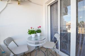 Balkón alebo terasa v ubytovaní Schöne Wohnung mit Pool , Wi-Fi und privat Garage