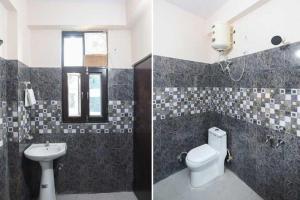 Un baño de OYO Krishna Residency Inn Near Noida Sector 51 Metro Station