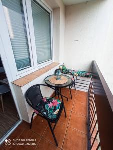 Uma varanda ou terraço em Apartament boBoski