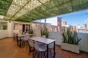 Restaurace v ubytování Hemma Bogotá Chapinero Premium Suites Hotel