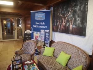 Posezení v ubytování Hotel Wirt Z'Minsta