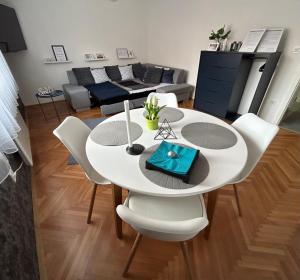 Χώρος καθιστικού στο GabEnd’i Apartman