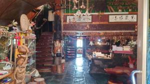 Um restaurante ou outro lugar para comer em Wutai Dream-house
