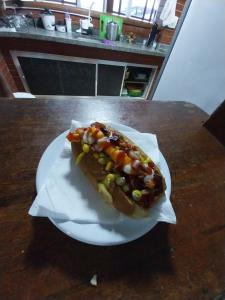 Jídlo v penzionu nebo okolí