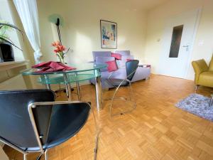 O zonă de relaxare la Bremer 45 - exklusives Apartment am Kurpark