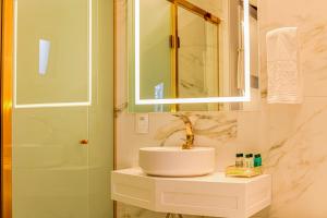 Koupelna v ubytování Hotel Pousada Kaster